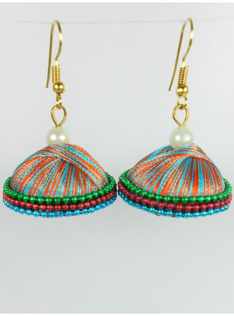 Silk Thread Earrings